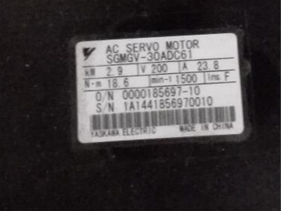 安川机器人配件-SGMGV-30ADC61-电机图1