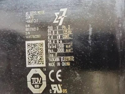 安川机器人配件-SGMGV-44AFC61-电机图1